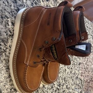 Wolverine Men's Tan Leather Boots